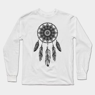 Mandala dream catcher Long Sleeve T-Shirt